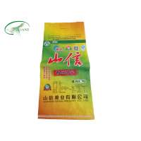 New virgin material pp woven custom rice packaging bags 25kg