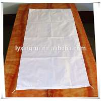 white plastic pp flour packing woven bag