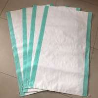 Eco-friendly pp woven flour bag 25kg 50kg